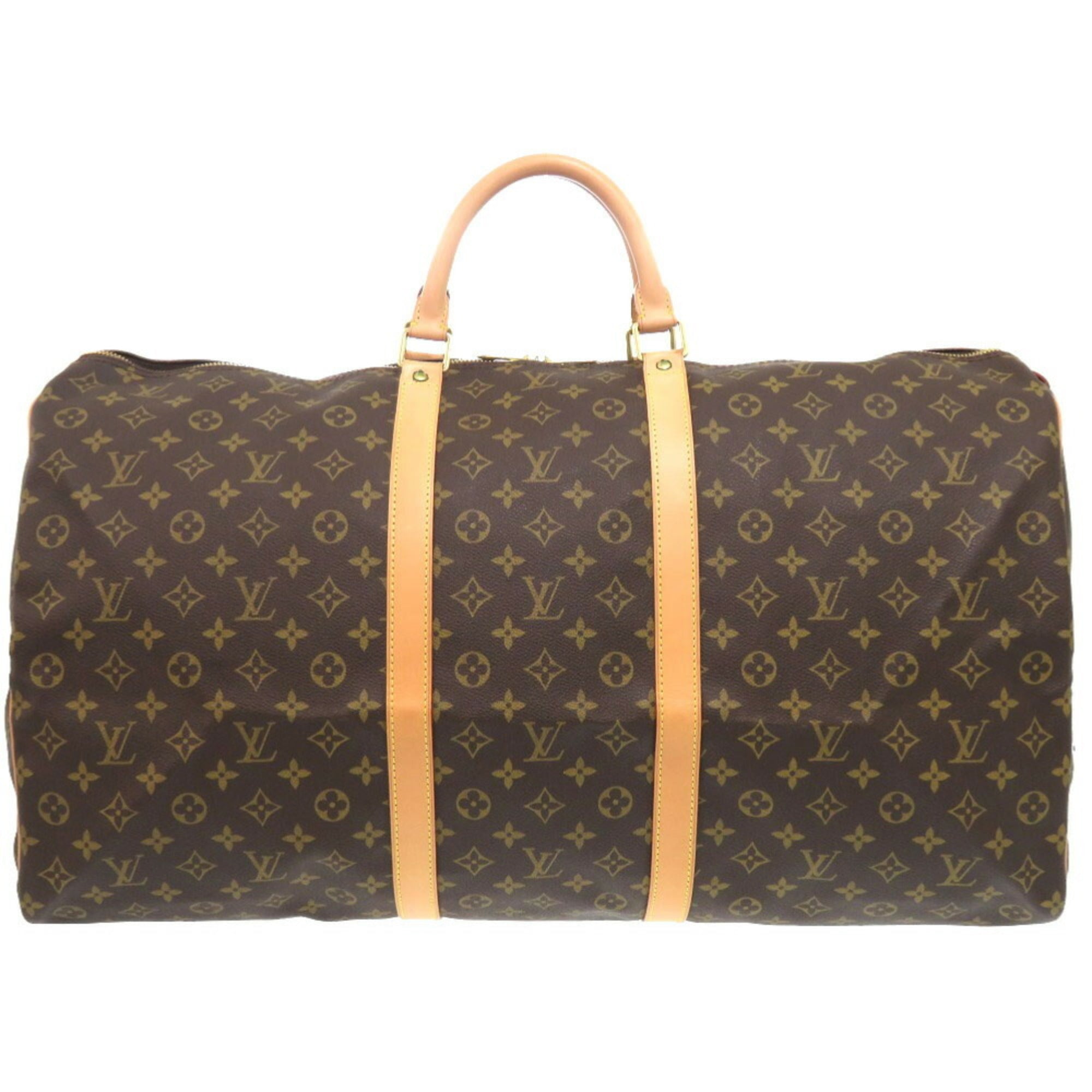 Louis Vuitton Brown Monogram Boston Bag (Pre-Owned)