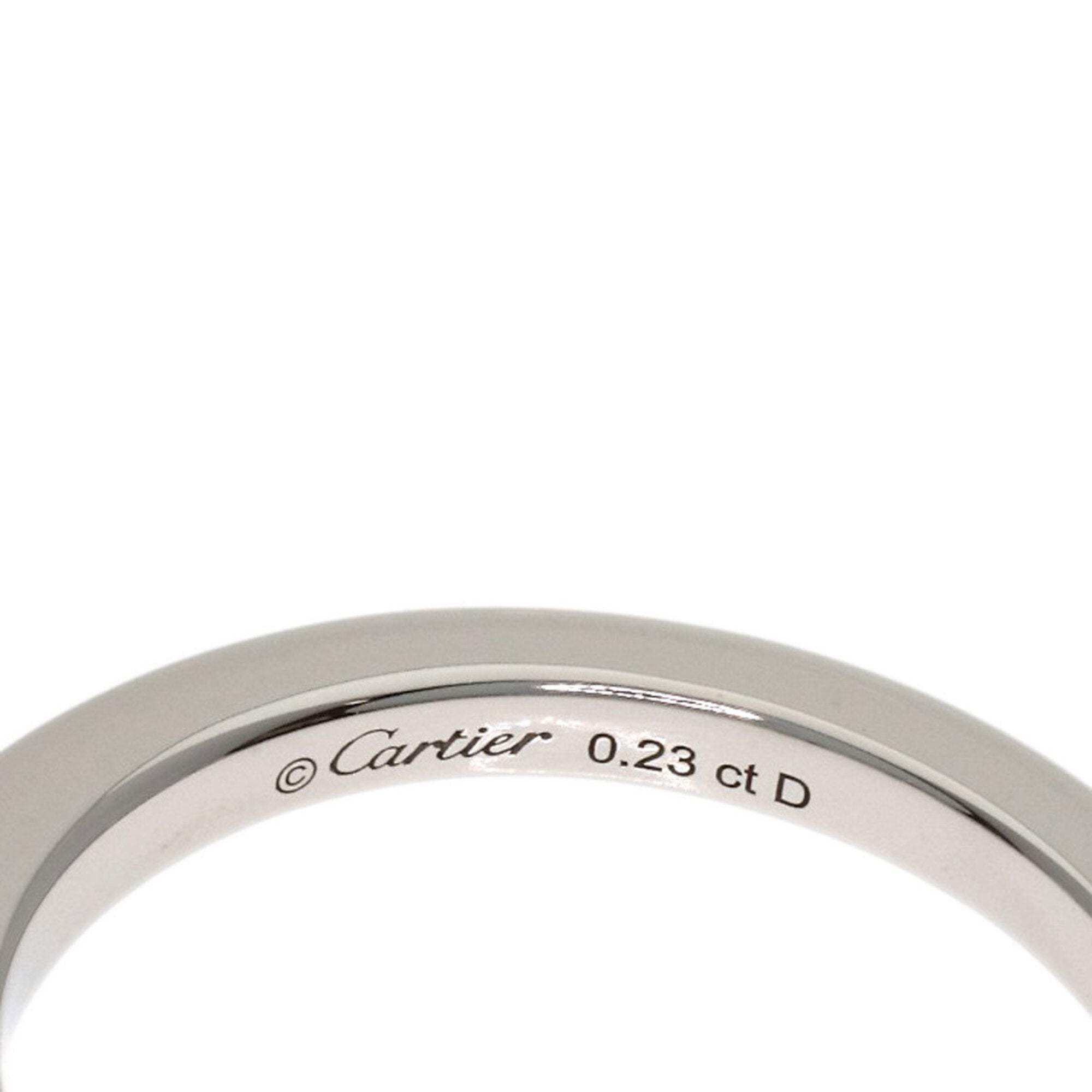 Cartier Platinum 950 Band Ring (Pre-Owned)