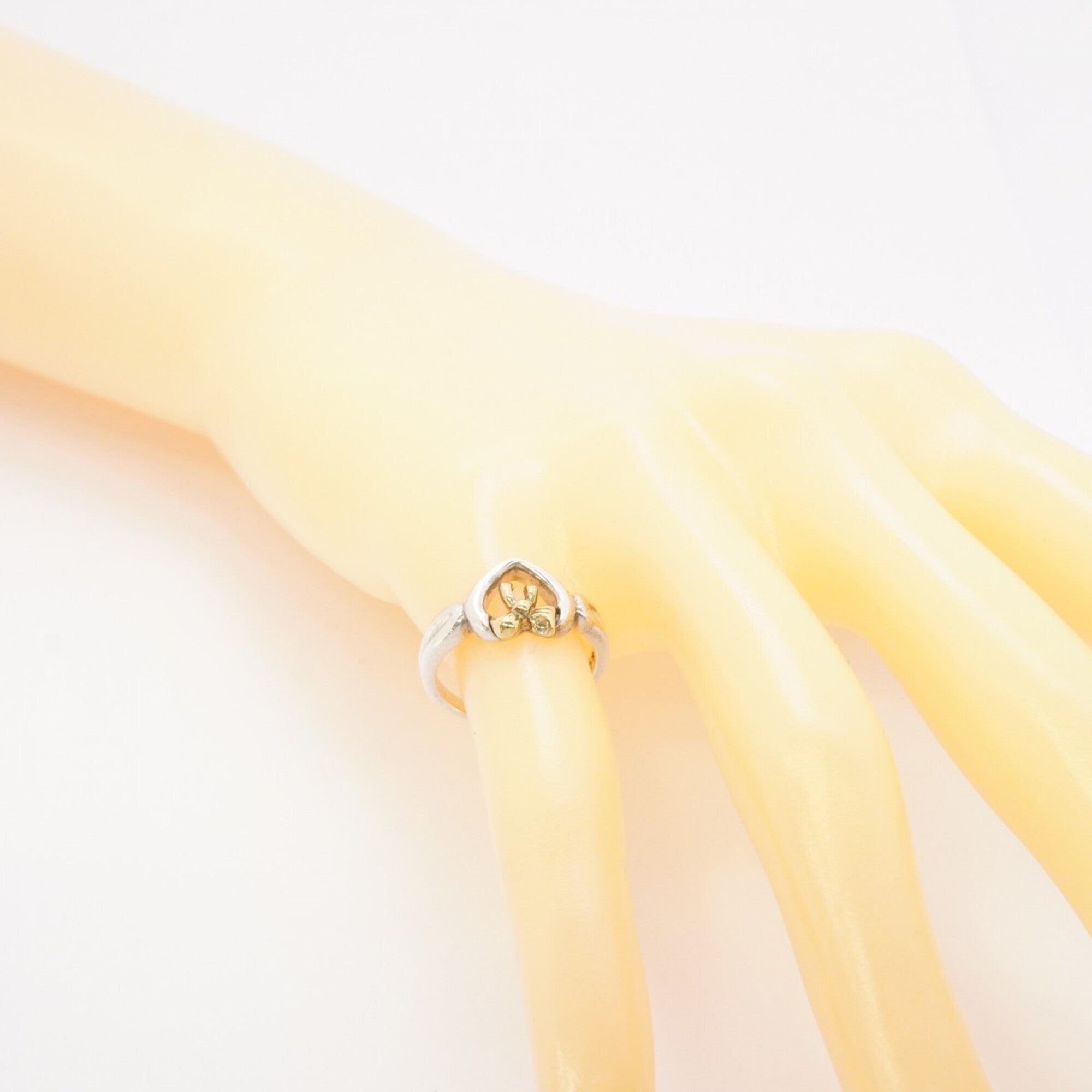 Tiffany Yellow Gold (18K) Silver 925 Band Ring (Pre-Owned)