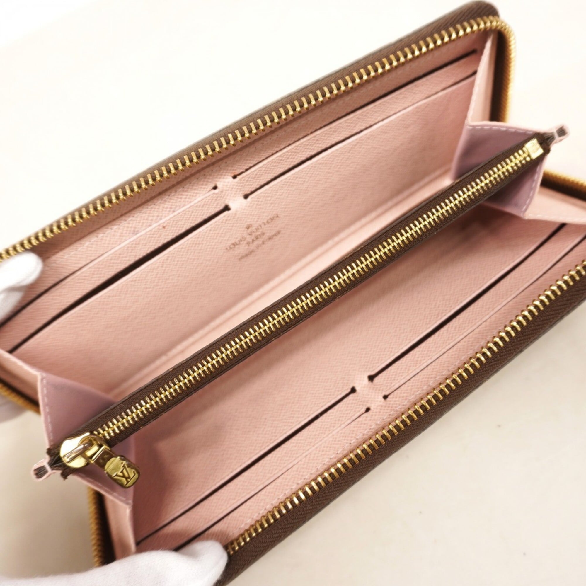 Louis Vuitton Brown Rose Ballerine Long Wallet (Bi-Fold) (Pre-Owned)
