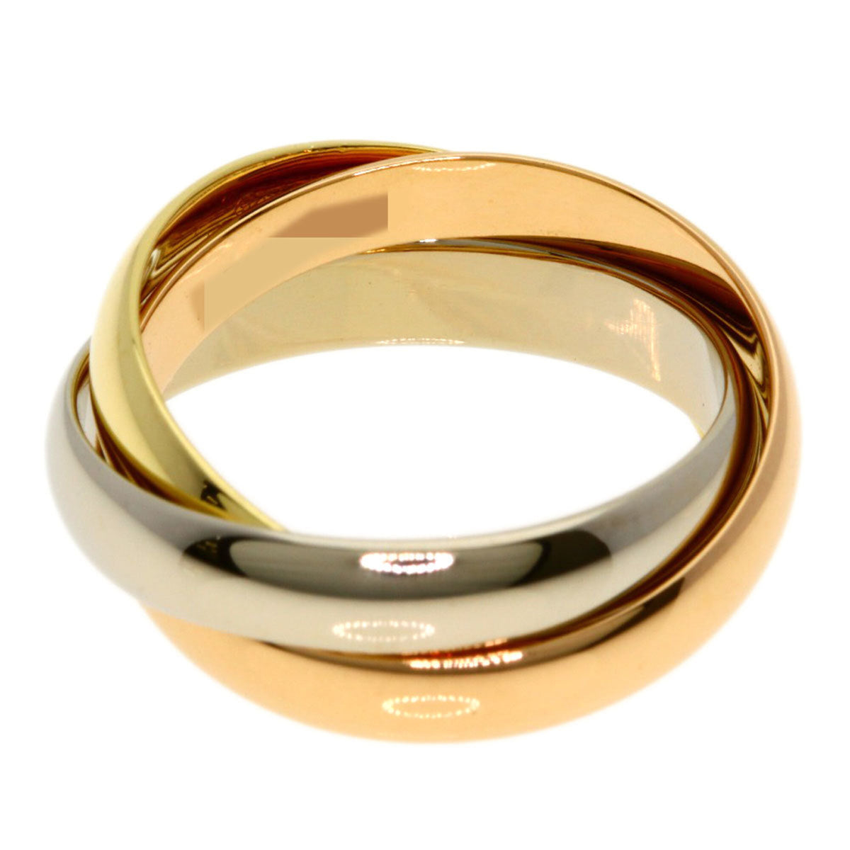 Cartier Trinity Yellow Gold (18K) Pink Gold (18K) White Gold (18K) Band Ring (Pre-Owned)