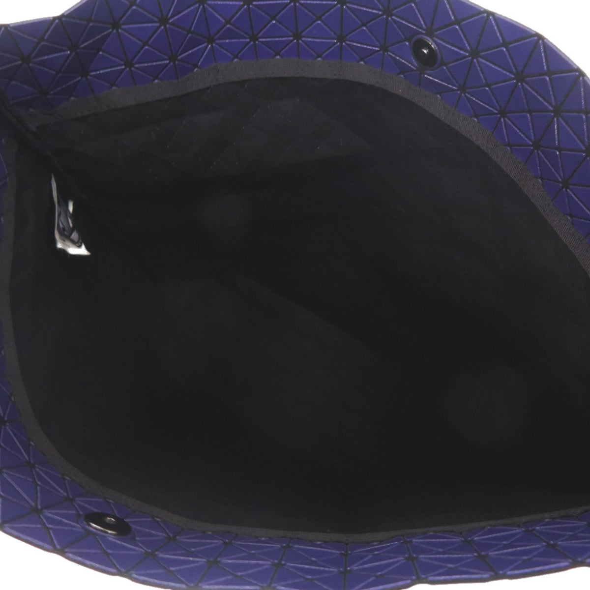 Issey Miyake Purple Pvc Cotton Clutch Bag (Pre-Owned)