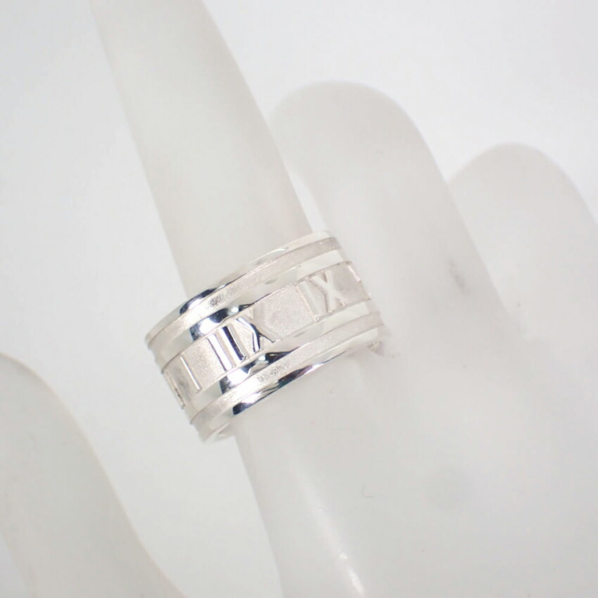 Tiffany Sterling Silver 925 Band Ring (Pre-Owned)
