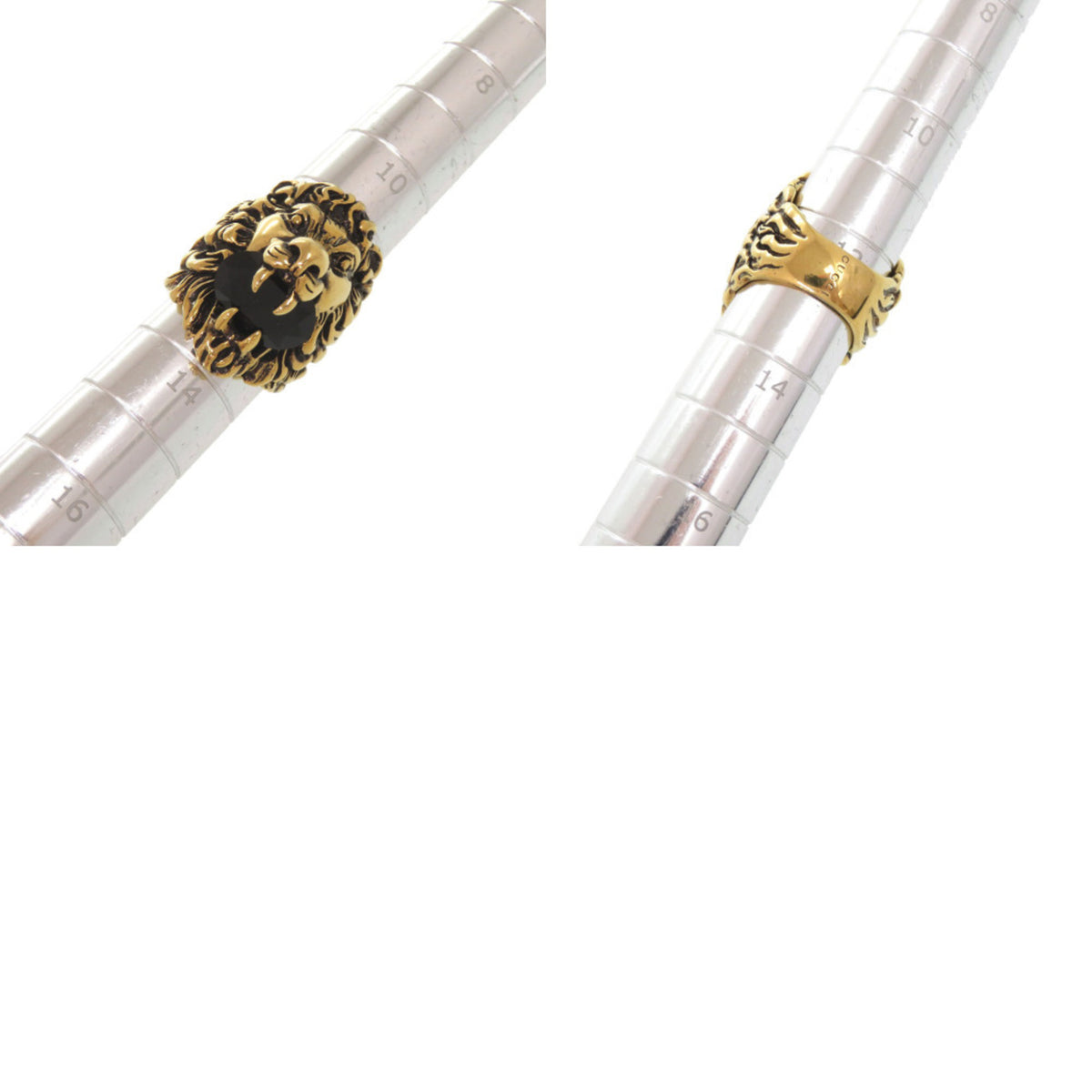 Gucci Gold Metal Band Ring (Pre-Owned)