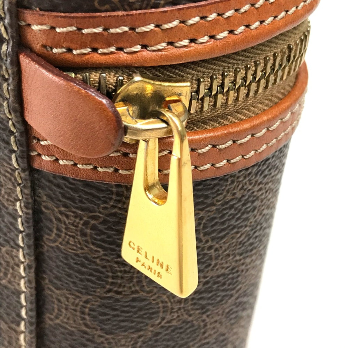 Celine Brown Leather Handbag (Pre-Owned)