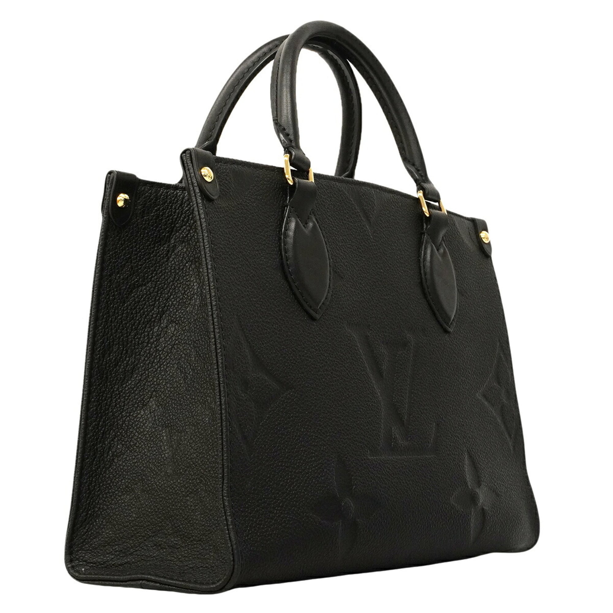 Louis Vuitton Noir Handbag (Pre-Owned)