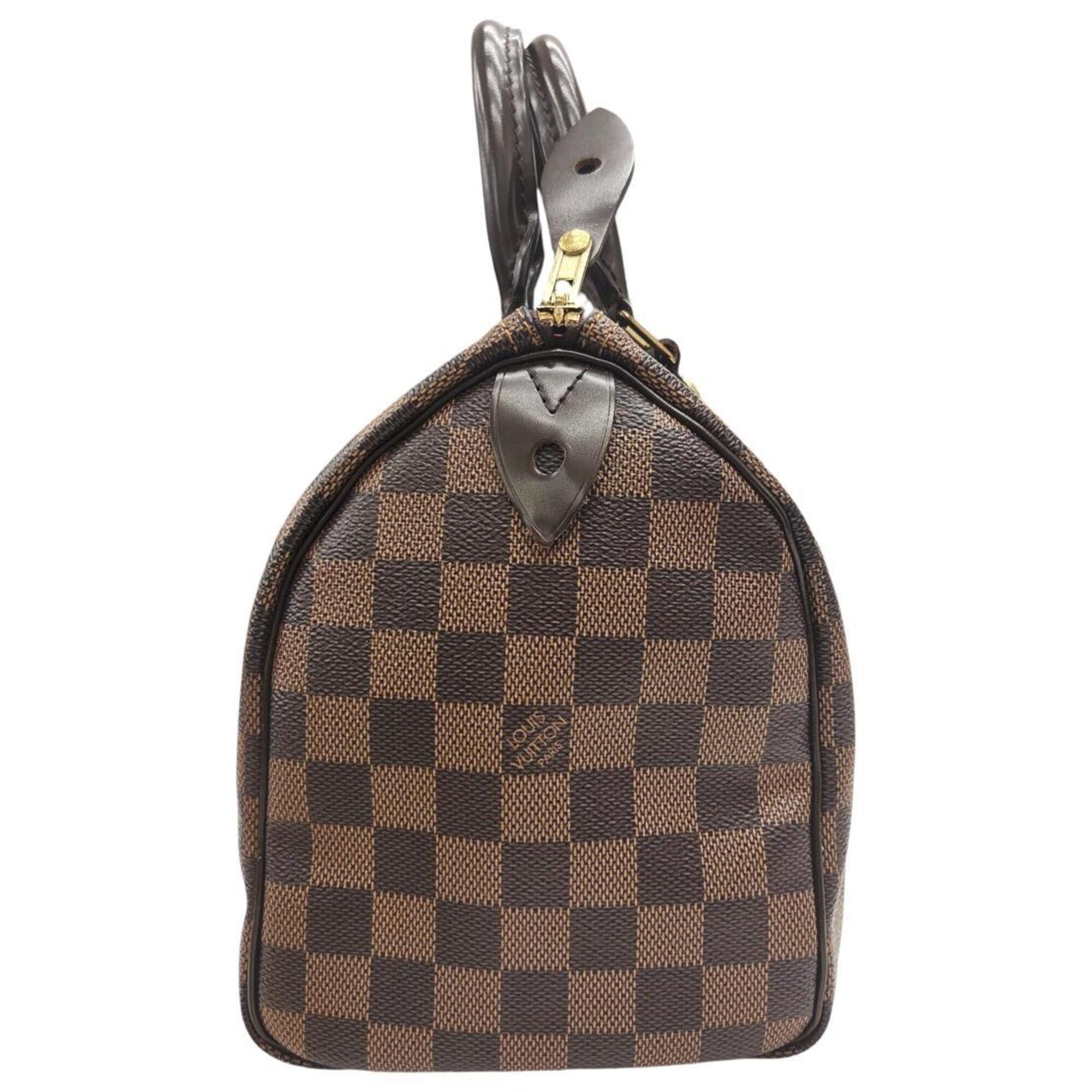 Louis Vuitton Brown Damier Canvas Handbag (Pre-Owned)