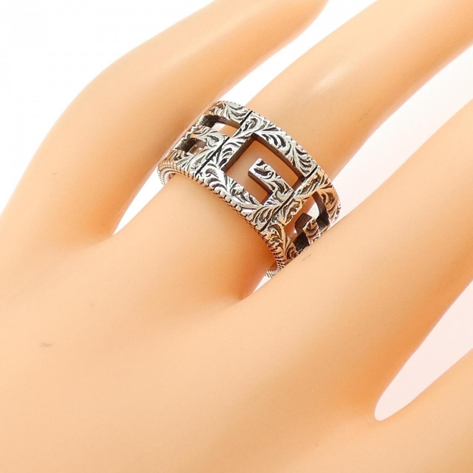 Gucci Silver Silver 925 Band Ring (Pre-Owned)
