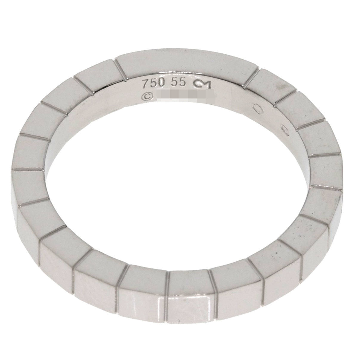 Cartier Lanieres White Gold White Gold (18K) Band Ring (Pre-Owned)