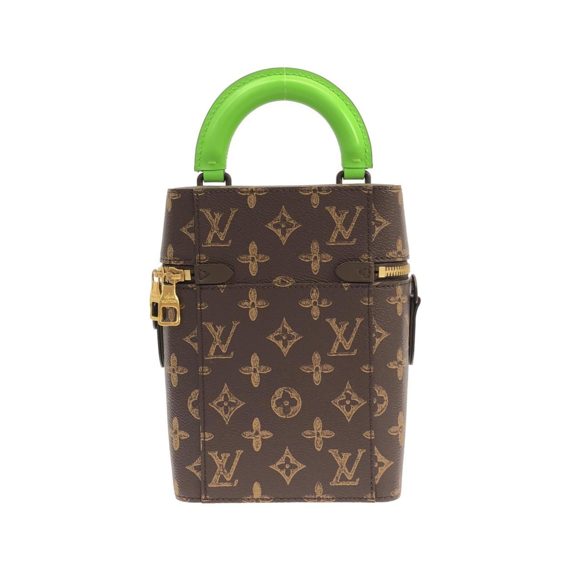 Louis Vuitton Monogram Marron Coated Canvas Handbag (Pre-Owned)