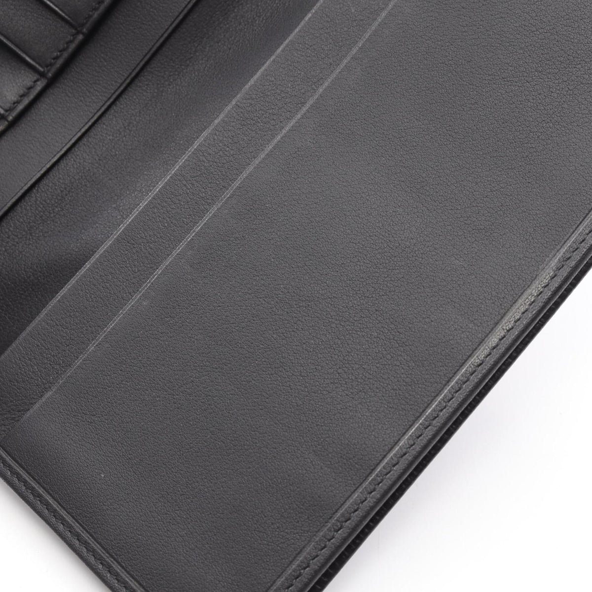 Loewe Black Leather Long Wallet (Bi-Fold) (Pre-Owned)