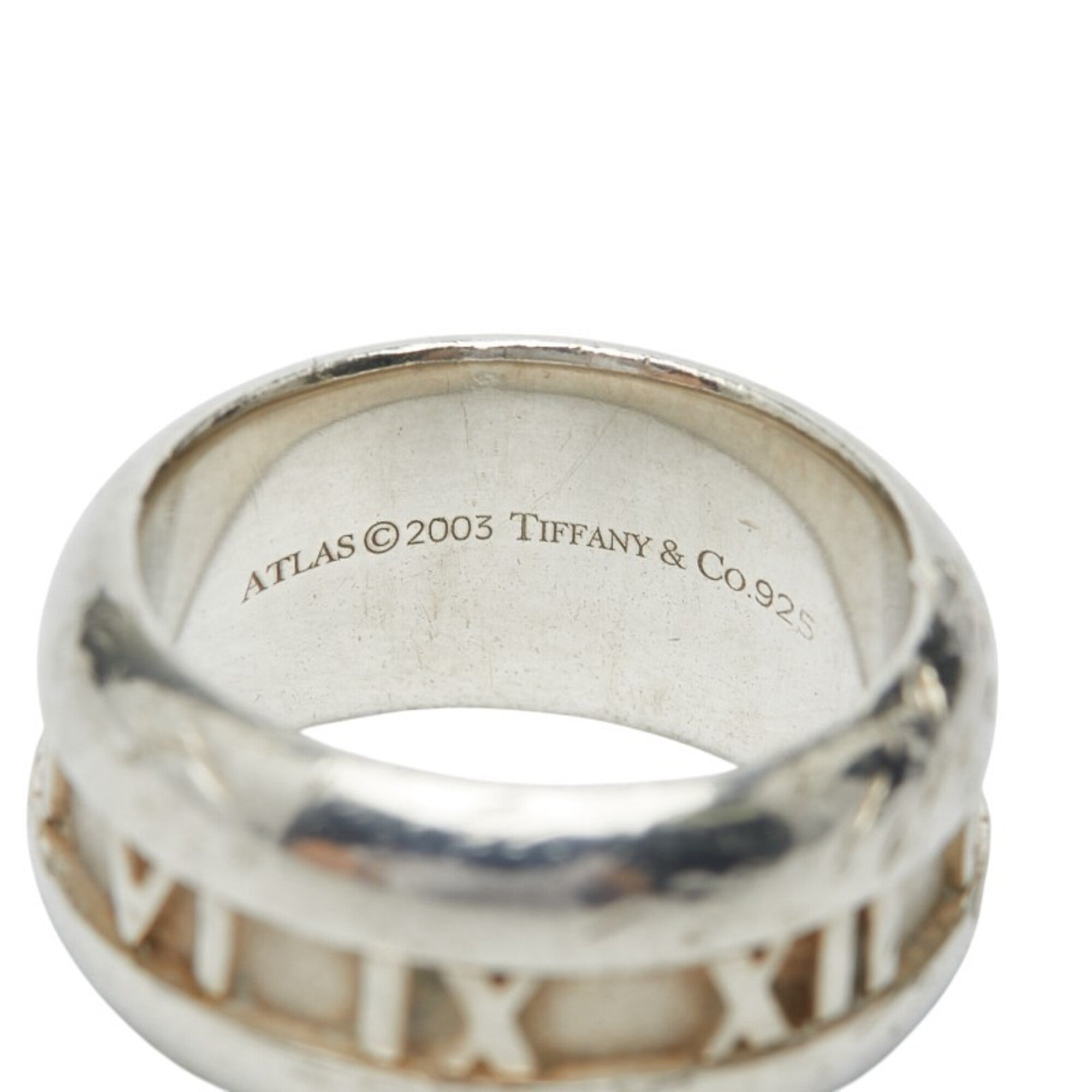 Tiffany Silver 925 Band Ring (Pre-Owned)