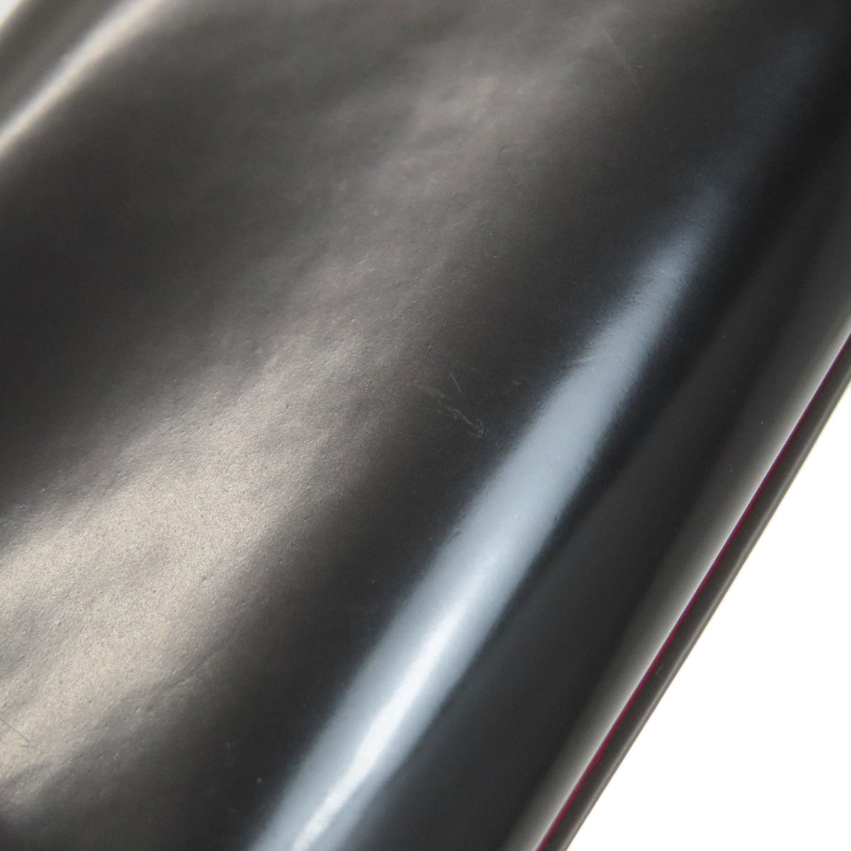 Christian Louboutin Black Patent Leather Wallet (Tri-Fold) (Pre-Owned)