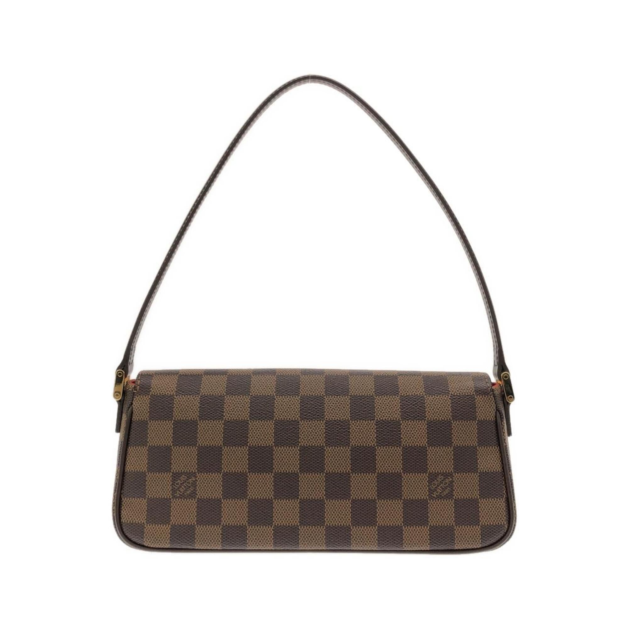 Louis Vuitton Ebene Coated Canvas Shoulder Bag (Pre-Owned)