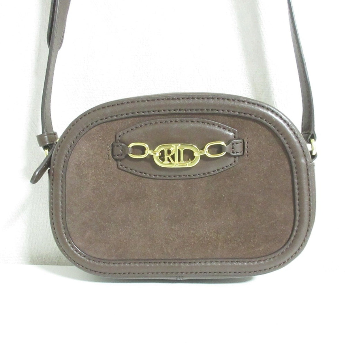 Ralph Lauren Brown Suede Shoulder Bag (Pre-Owned)