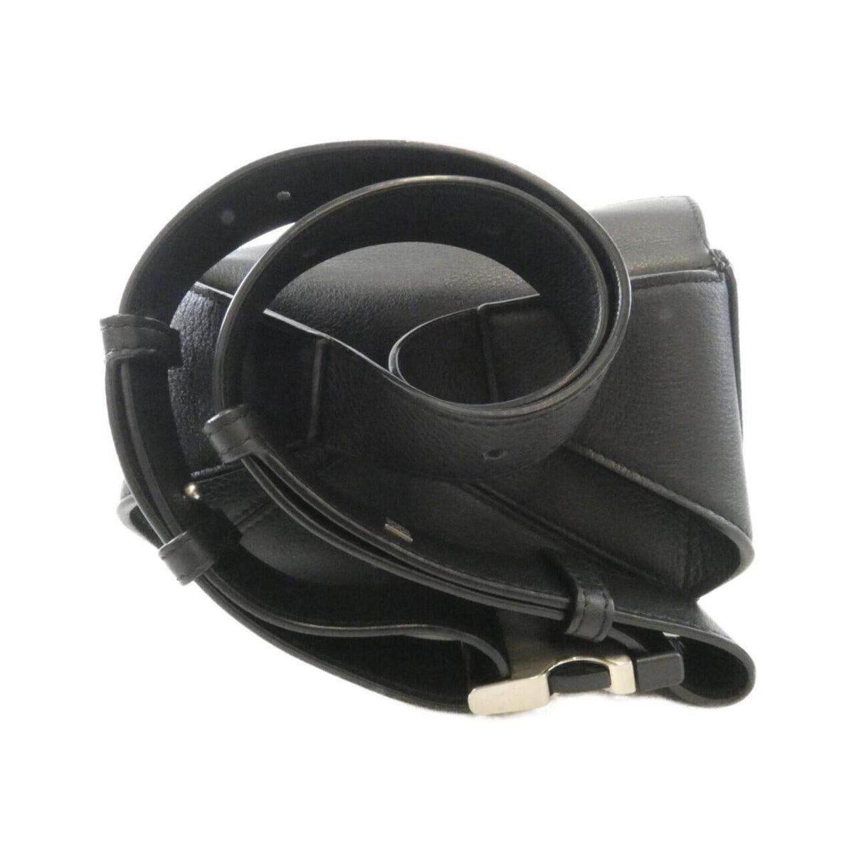 Loewe Black Leather Shoulder Bag (Pre-Owned)