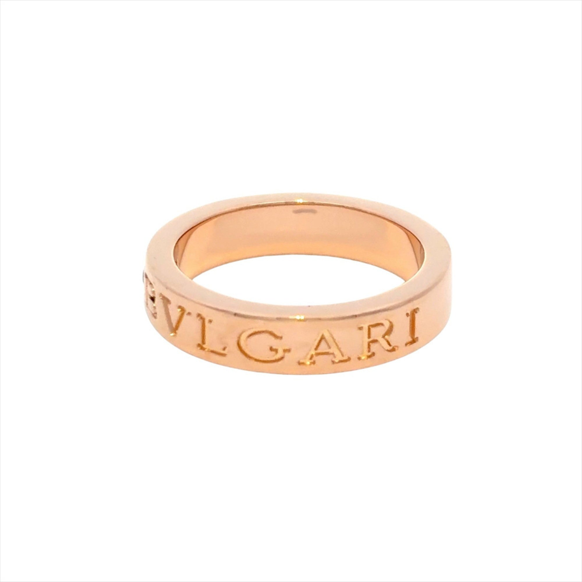Bvlgari Pink Gold Pink Gold (18K) Band Ring (Pre-Owned)