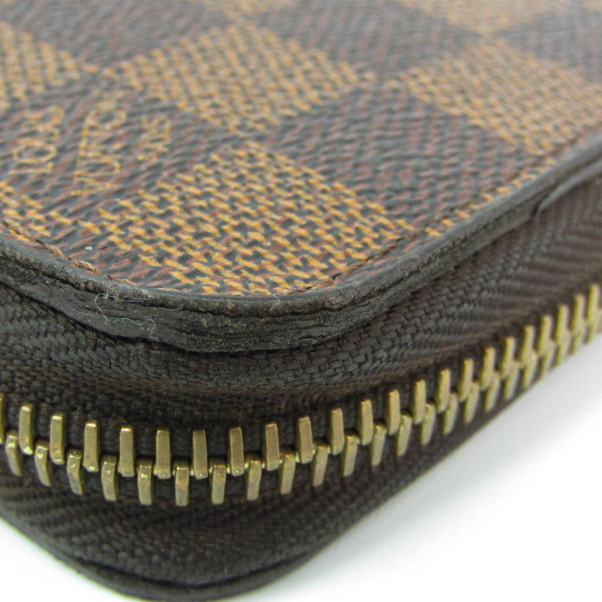 Louis Vuitton Damier Ebene Damier Canvas Long Wallet (Bi-Fold) (Pre-Owned)