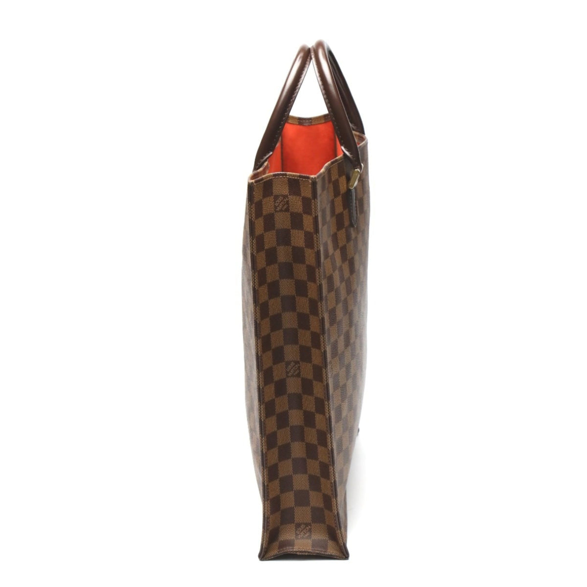 Louis Vuitton Brown Damier Canvas Ebene Damier Canvas Handbag Tote Bag (Pre-Owned)