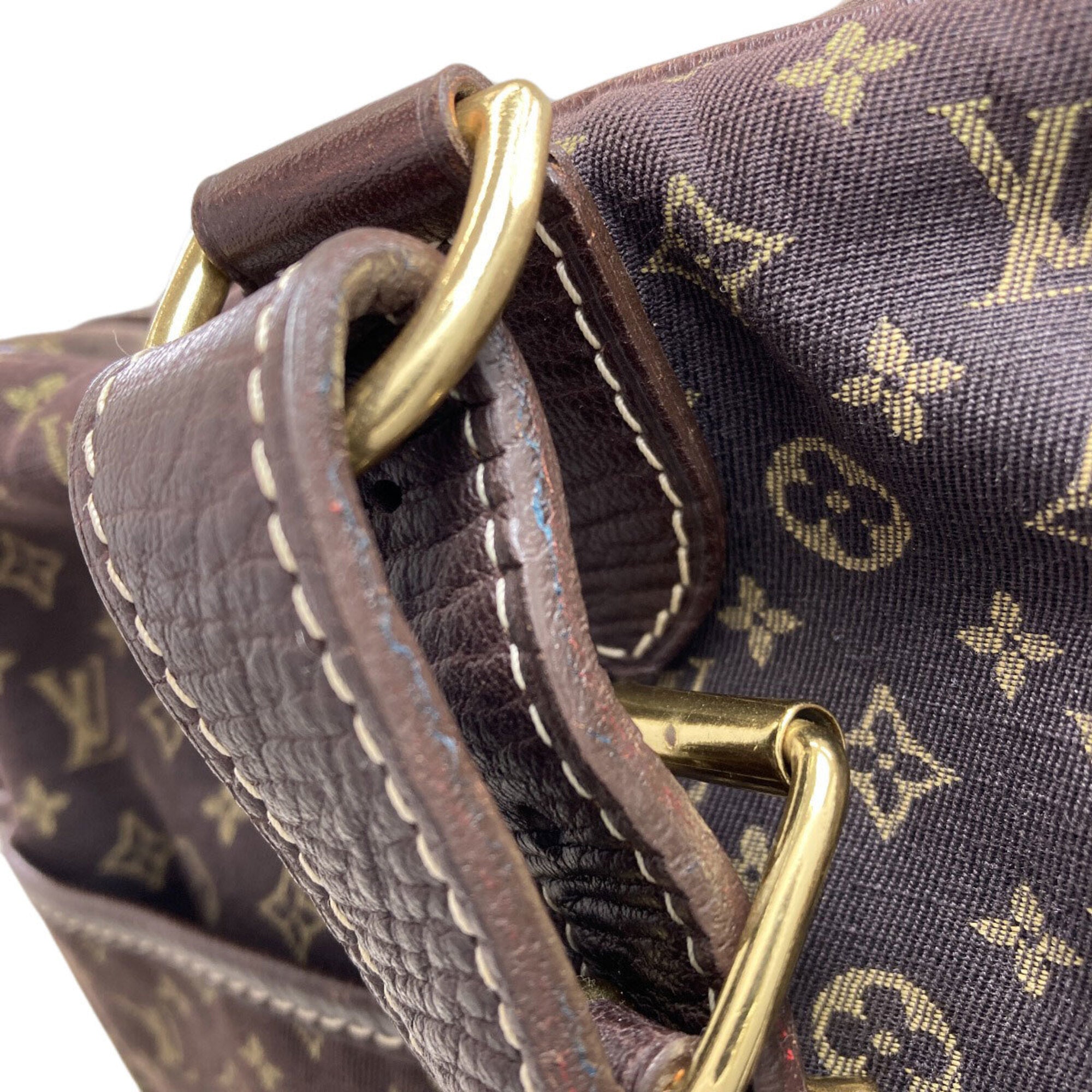 Louis Vuitton Monogram Mini Lin Ebene Monogram Mini Lin Tote Bag (Pre-Owned)