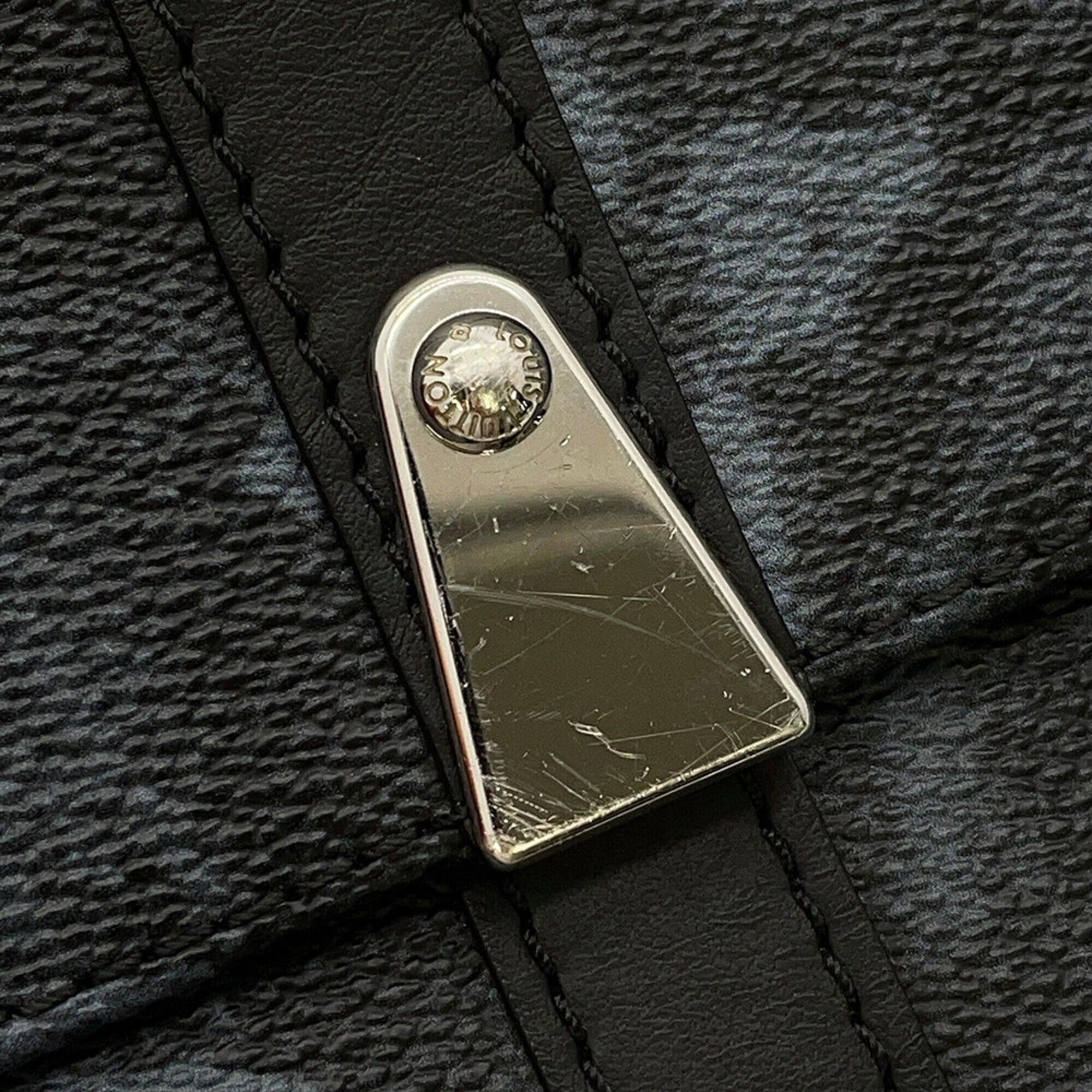 Louis Vuitton Monogram Black Noir Handbag Shoulder Bag (Pre-Owned)