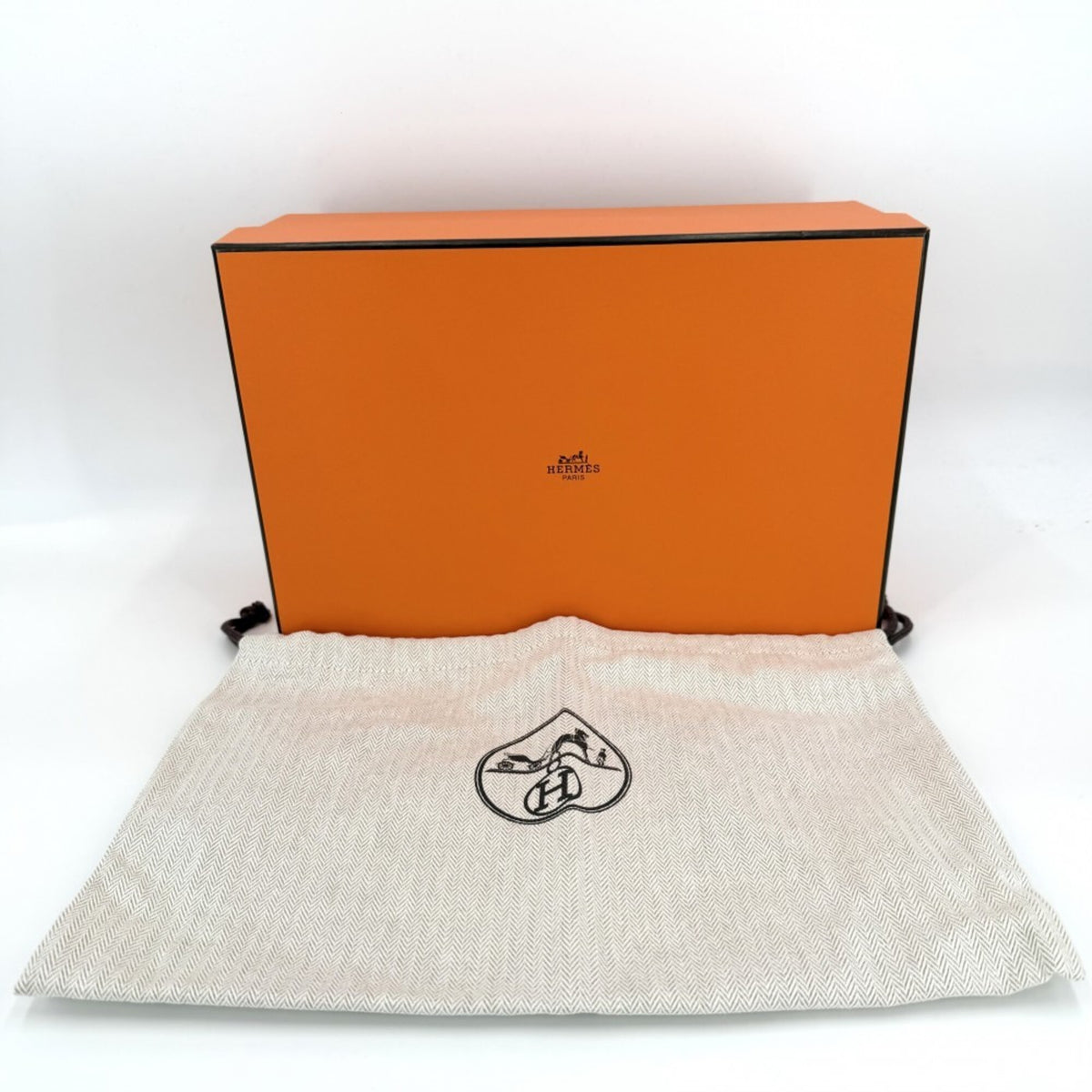 Hermes Brown Leather Shoulder Bag (Pre-Owned)