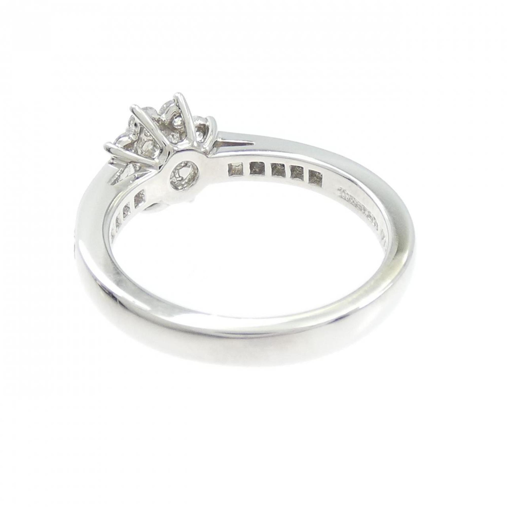 Tiffany Platinum Platinum 950 Band Ring (Pre-Owned)