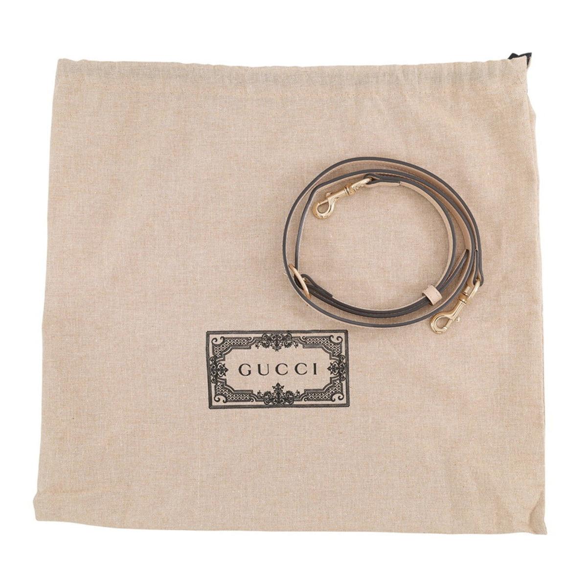 Gucci Beige Champagne Gold Gg Supreme Boston Bag Handbag (Pre-Owned)