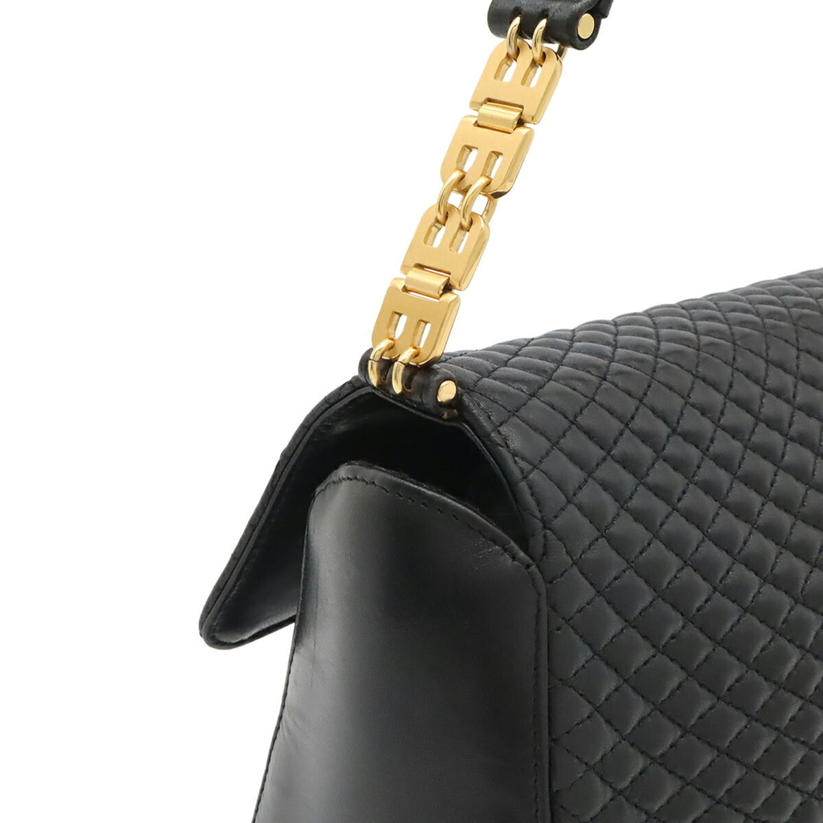 Bally Black Leather Handbag (Pre-Owned)