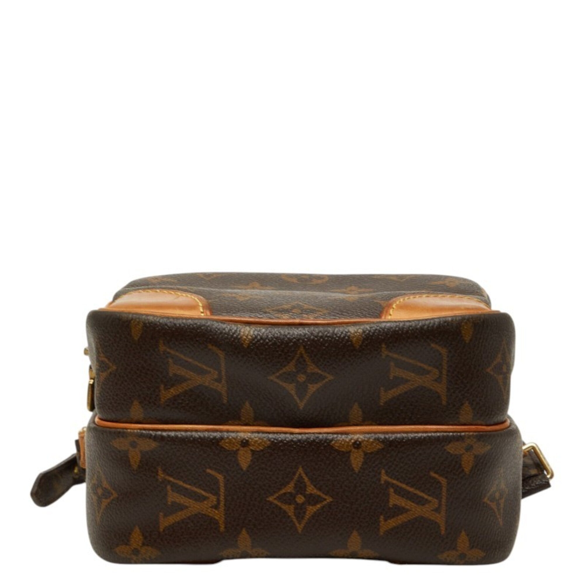 Louis Vuitton Monogram Brown Pvc Leather Shoulder Bag (Pre-Owned)