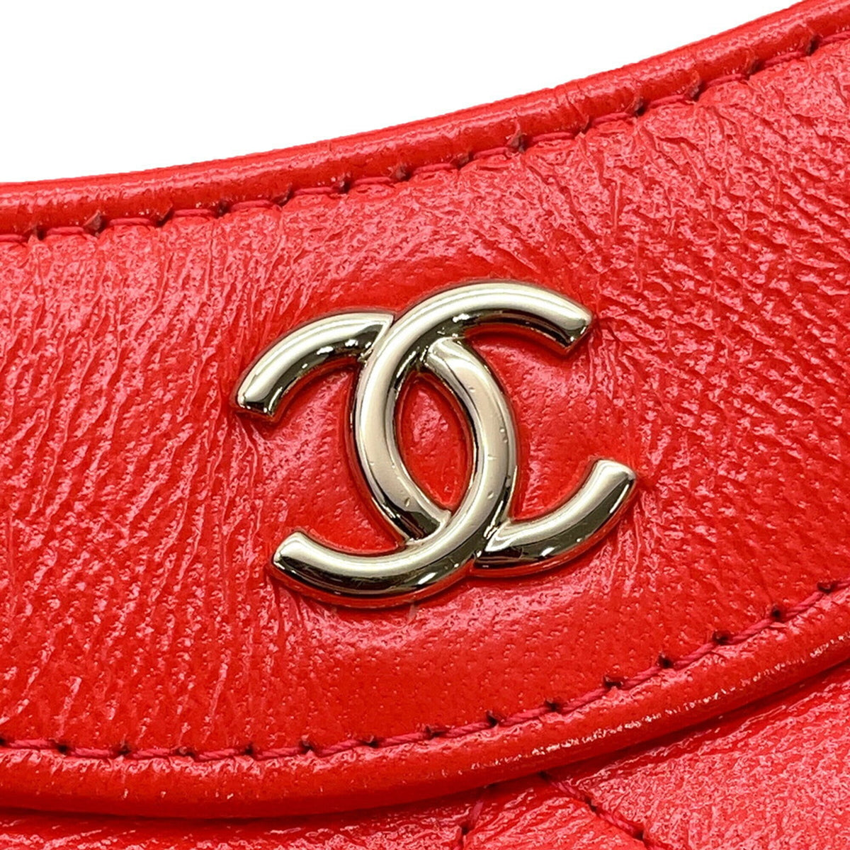 Chanel Matelasse Coral Color Handbag (Pre-Owned)