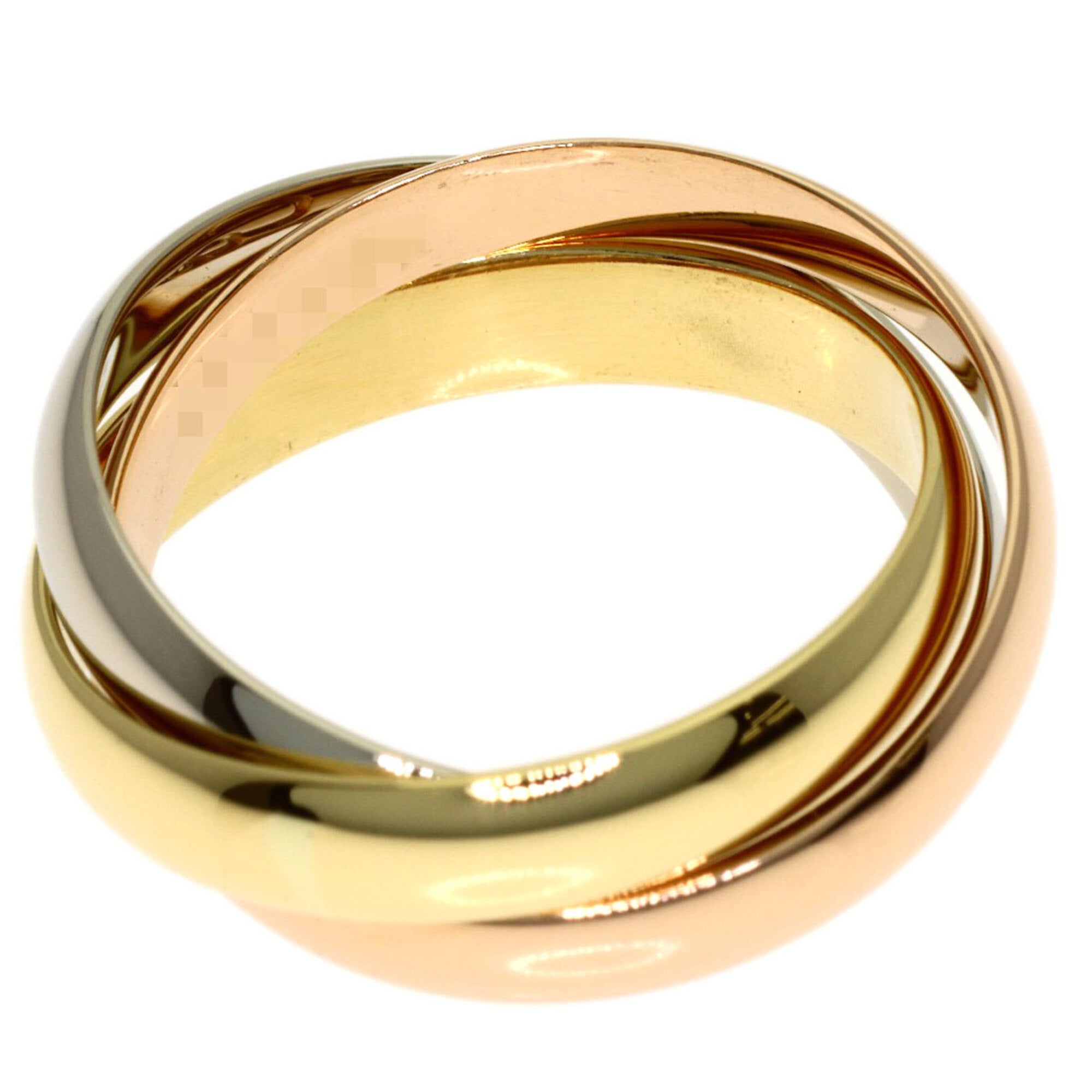 Cartier Yellow Gold (18K) Pink Gold (18K) White Gold (18K) Band Ring (Pre-Owned)