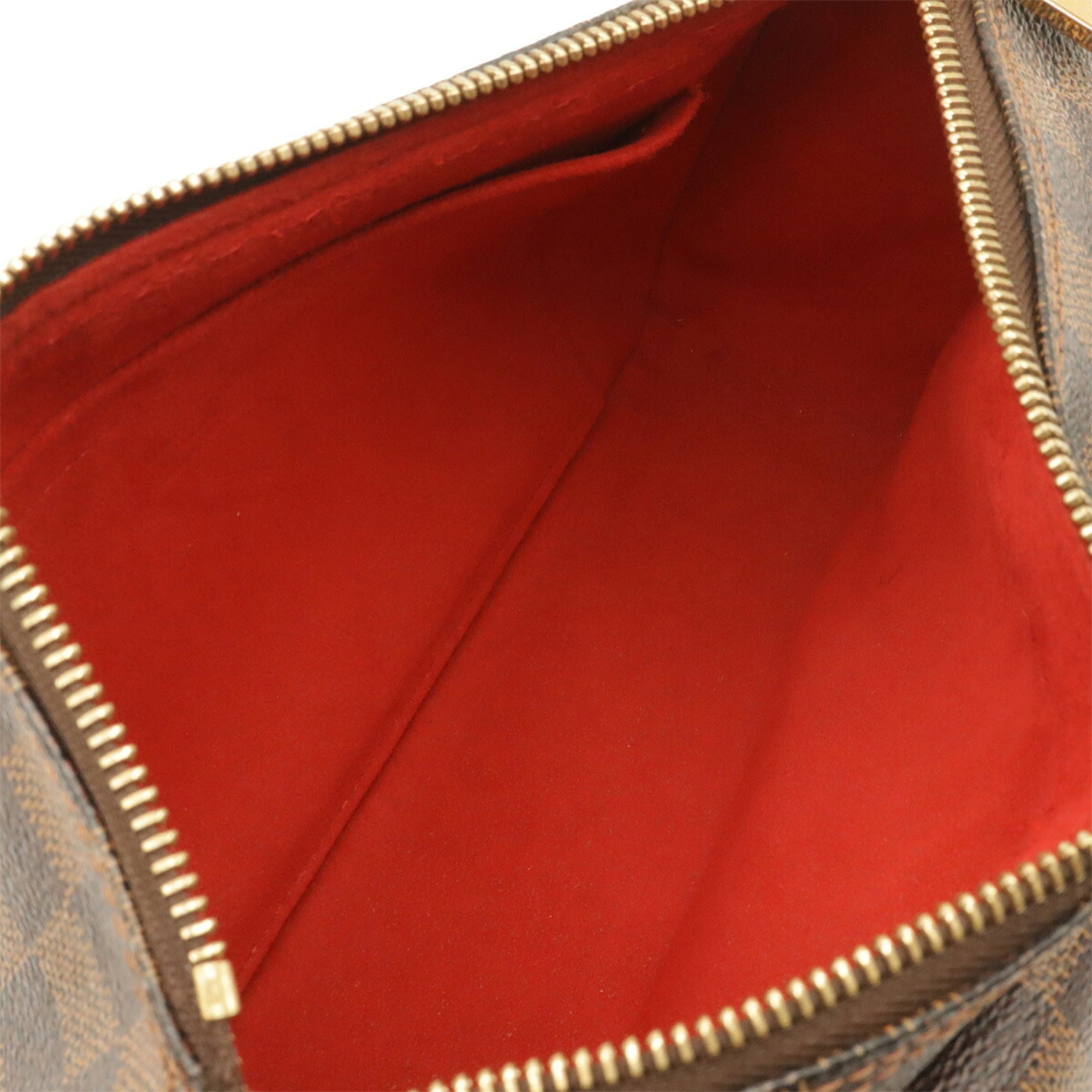 Louis Vuitton Brown Damier Canvas Galle Pvc Shoulder Bag (Pre-Owned)