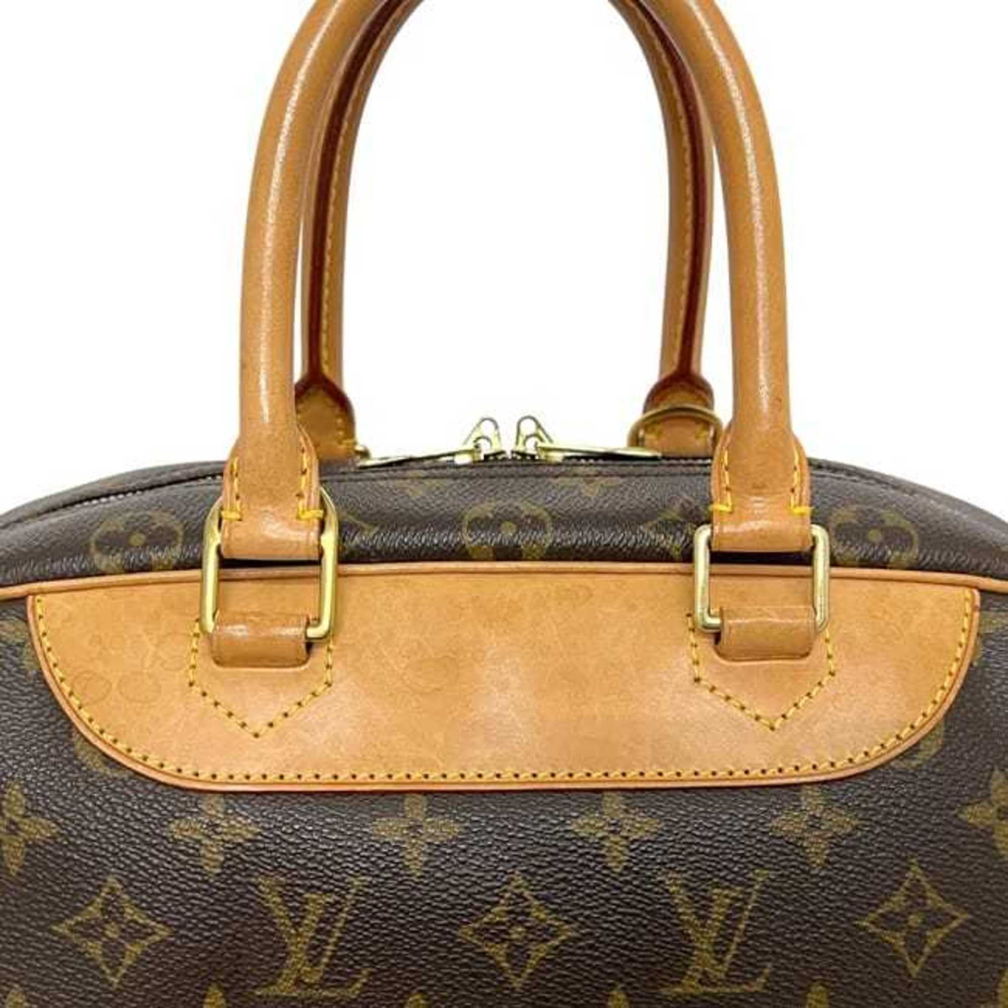 Louis Vuitton Monogram Brown Monogram Leather Boston Bag Handbag (Pre-Owned)