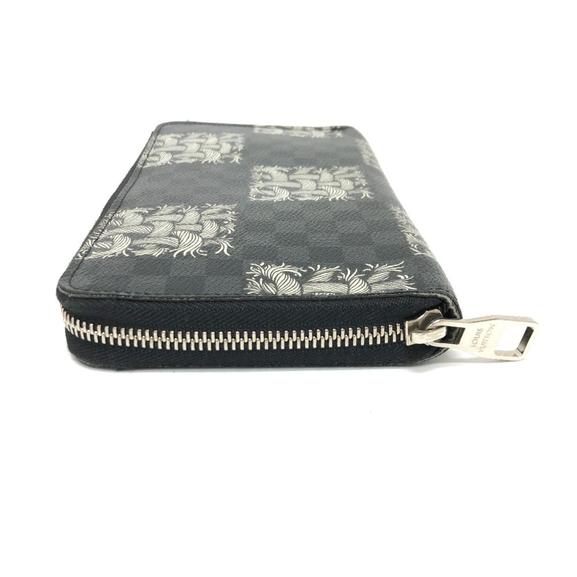 Louis Vuitton Damier Graphite Black Damier Graphite Long Wallet (Bi-Fold) (Pre-Owned)