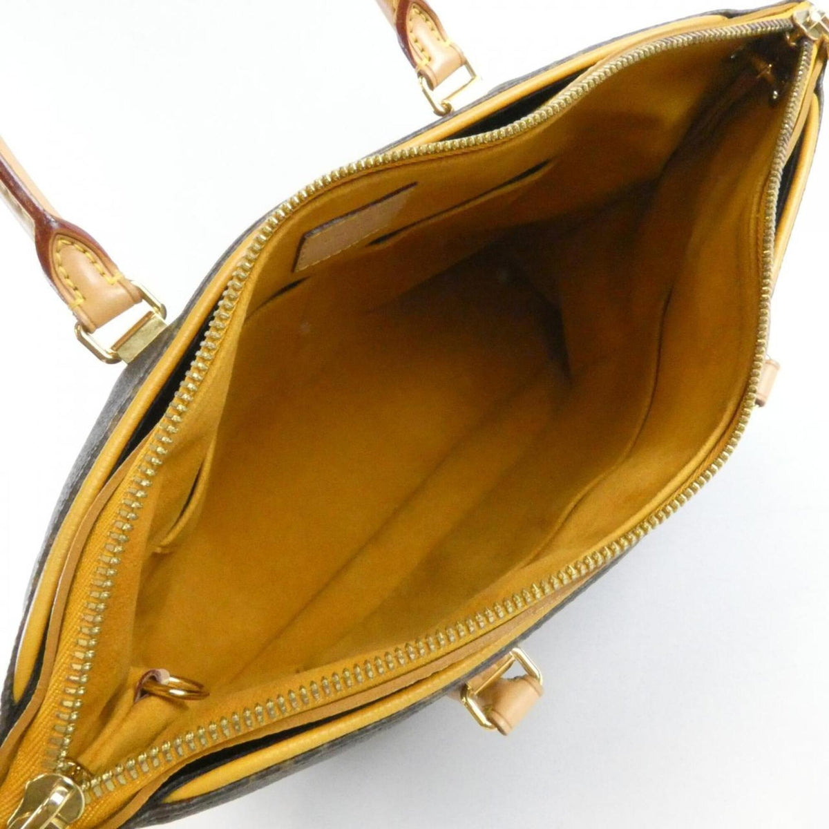 Louis Vuitton Brown Coated Canvas Leather Handbag (Pre-Owned)