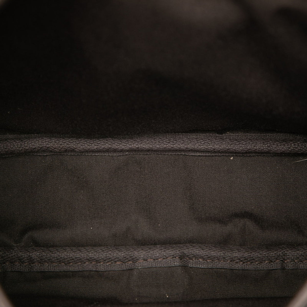 Louis Vuitton Dark Brown Canvas Leather Shoulder Bag (Pre-Owned)
