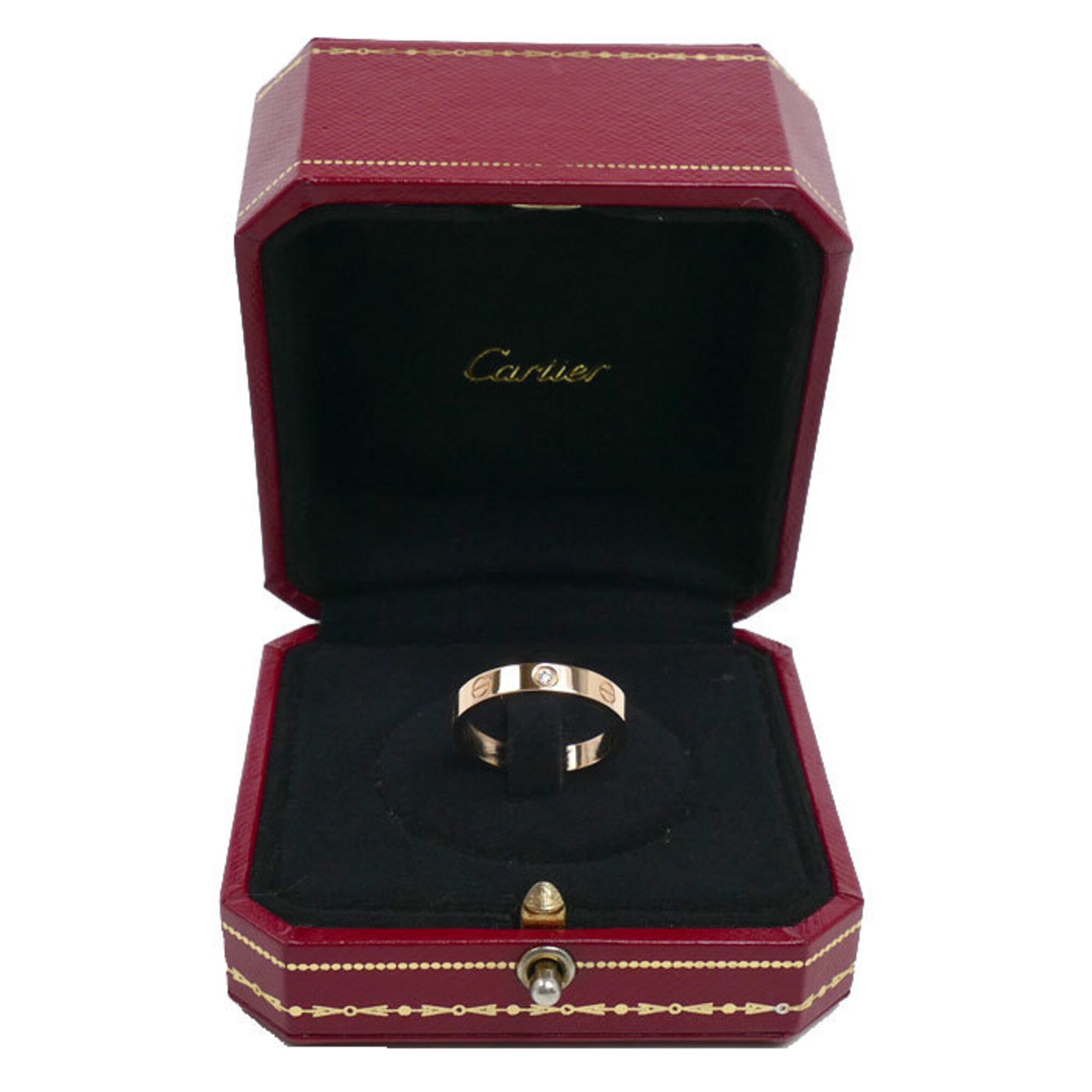 Cartier Pink Gold (18K) Band Ring (Pre-Owned)