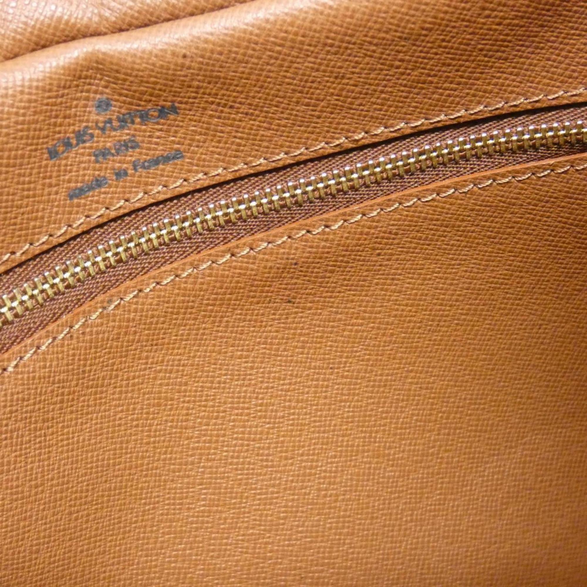 Louis Vuitton Brown Coated Canvas Shoulder Bag (Pre-Owned)