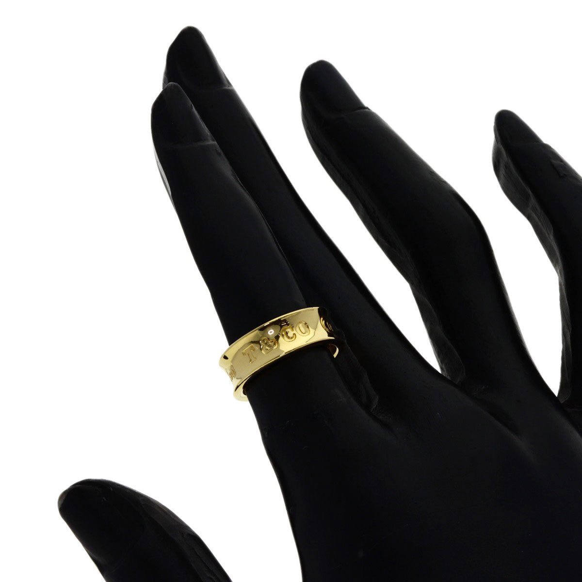 Tiffany Yellow Gold (18K) Band Ring (Pre-Owned)