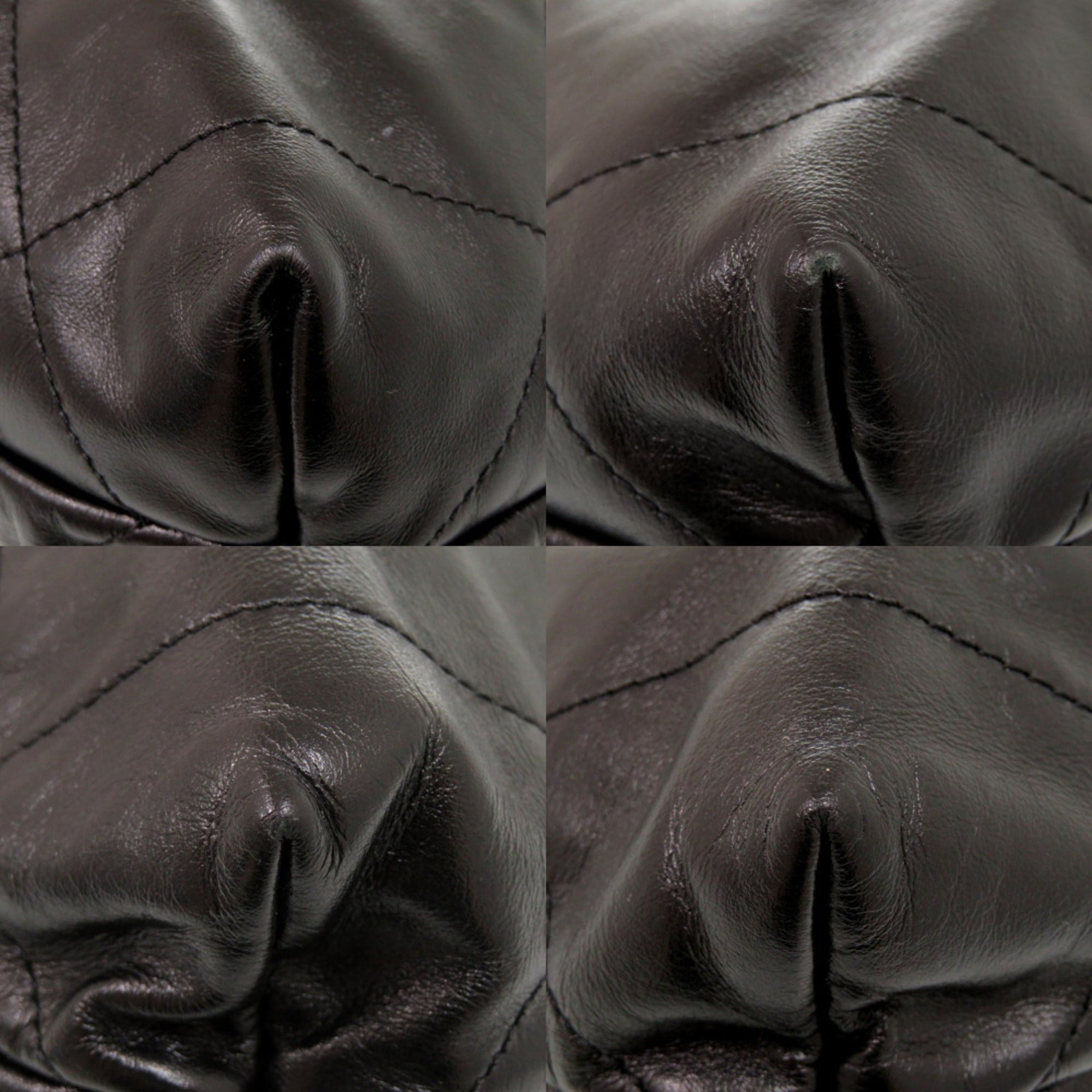 Chanel Black Leather Tote Bag (Pre-Owned)