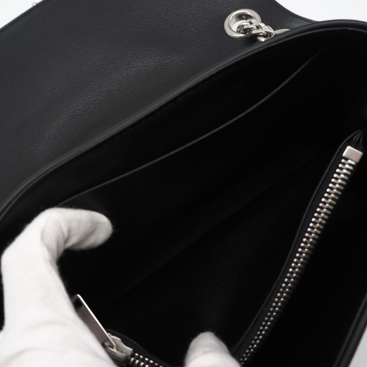 Celine Black Leather Shoulder Bag (Pre-Owned)