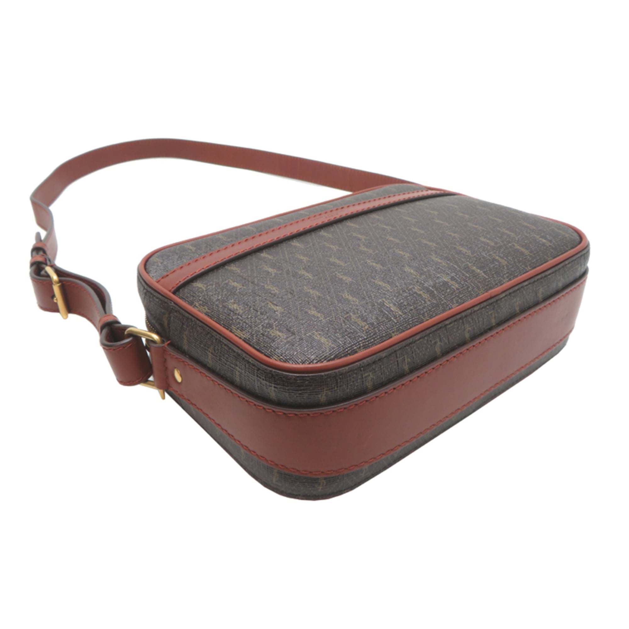 Saint Laurent Brown Pvc Leather Shoulder Bag (Pre-Owned)