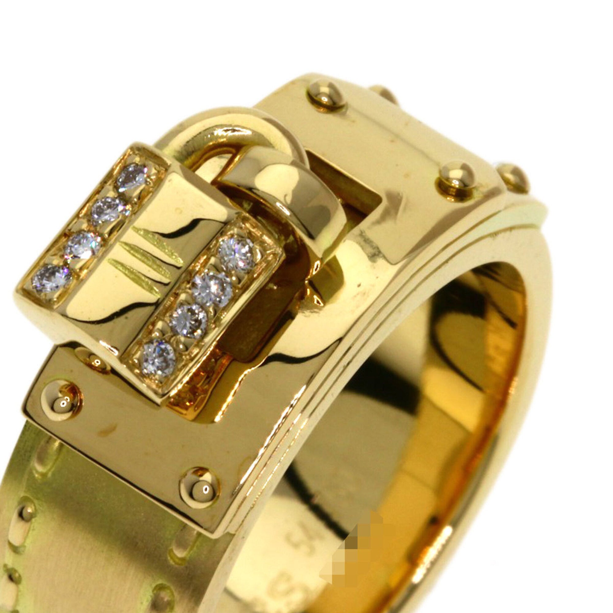 Hermes Yellow Gold (18K) Band Ring (Pre-Owned)