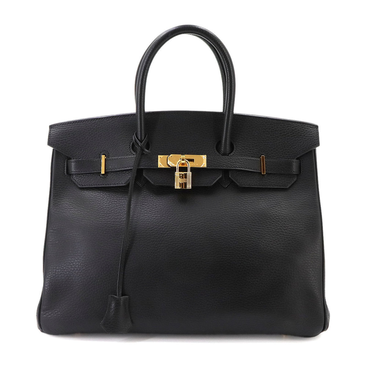 Hermes Black Ardennes Leather Handbag (Pre-Owned)