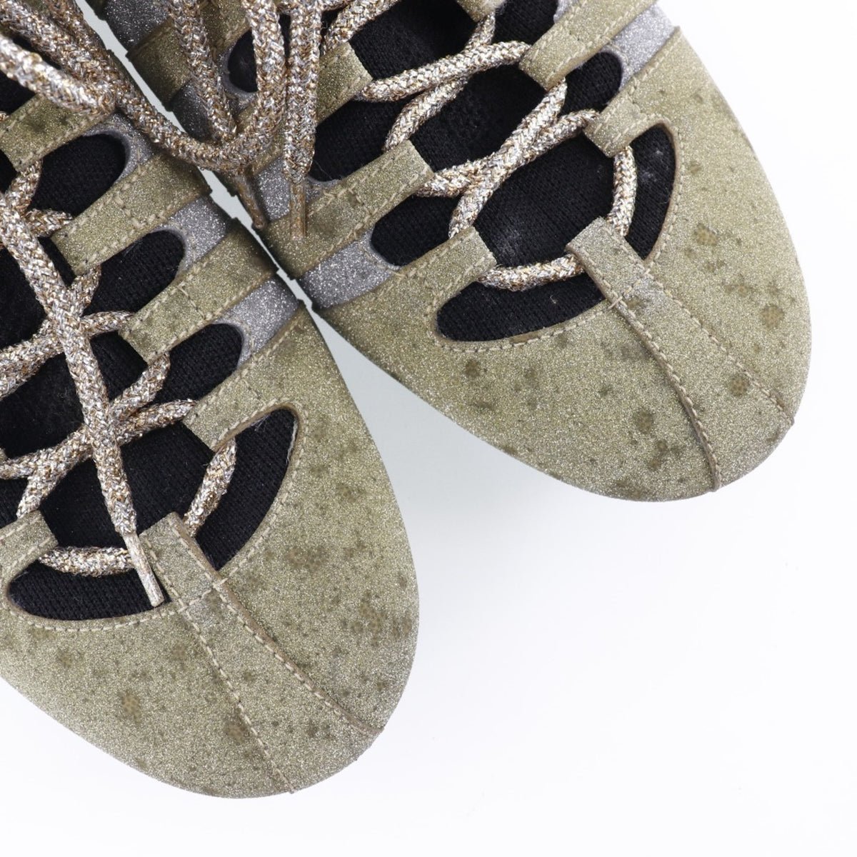 Gucci Gold Sneakers (Pre-Owned)