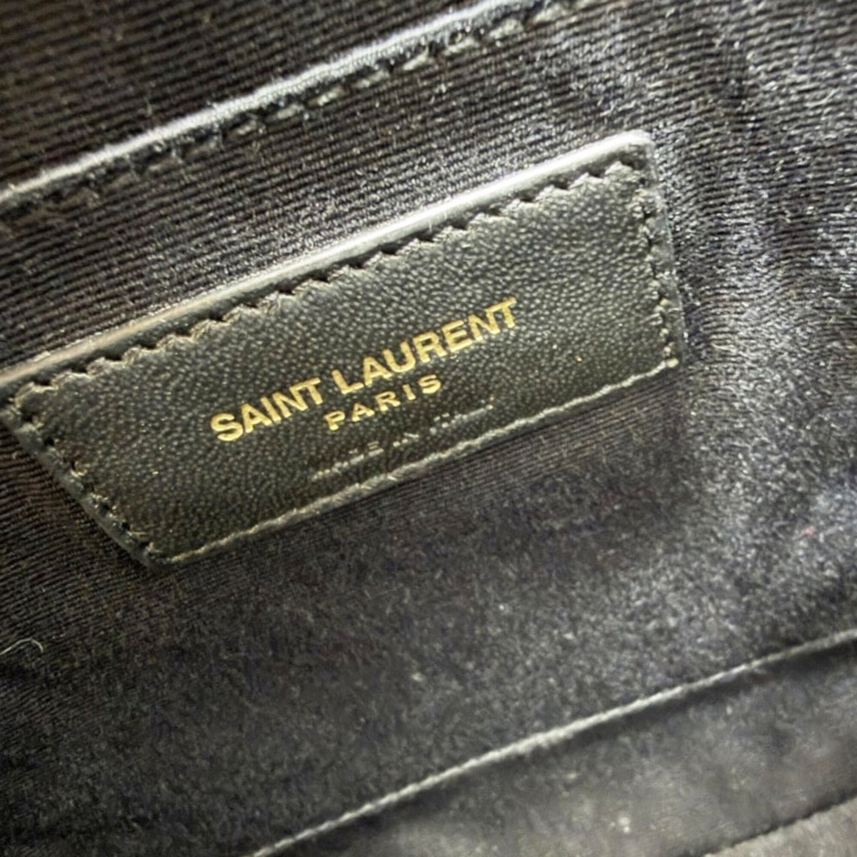 Saint Laurent Green Leather Shoulder Bag (Pre-Owned)