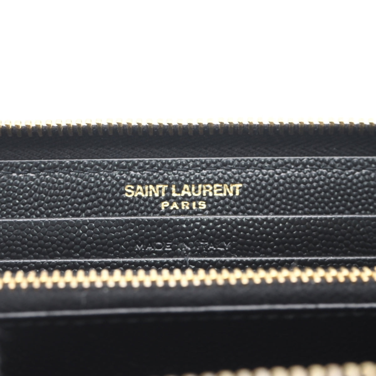 Saint Laurent Black Long Wallet (Bi-Fold) (Pre-Owned)