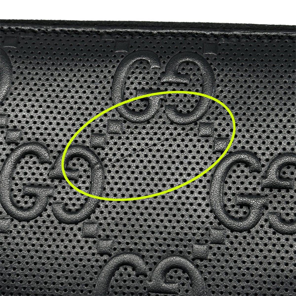 Gucci Black Leather Long Wallet (Bi-Fold) (Pre-Owned)