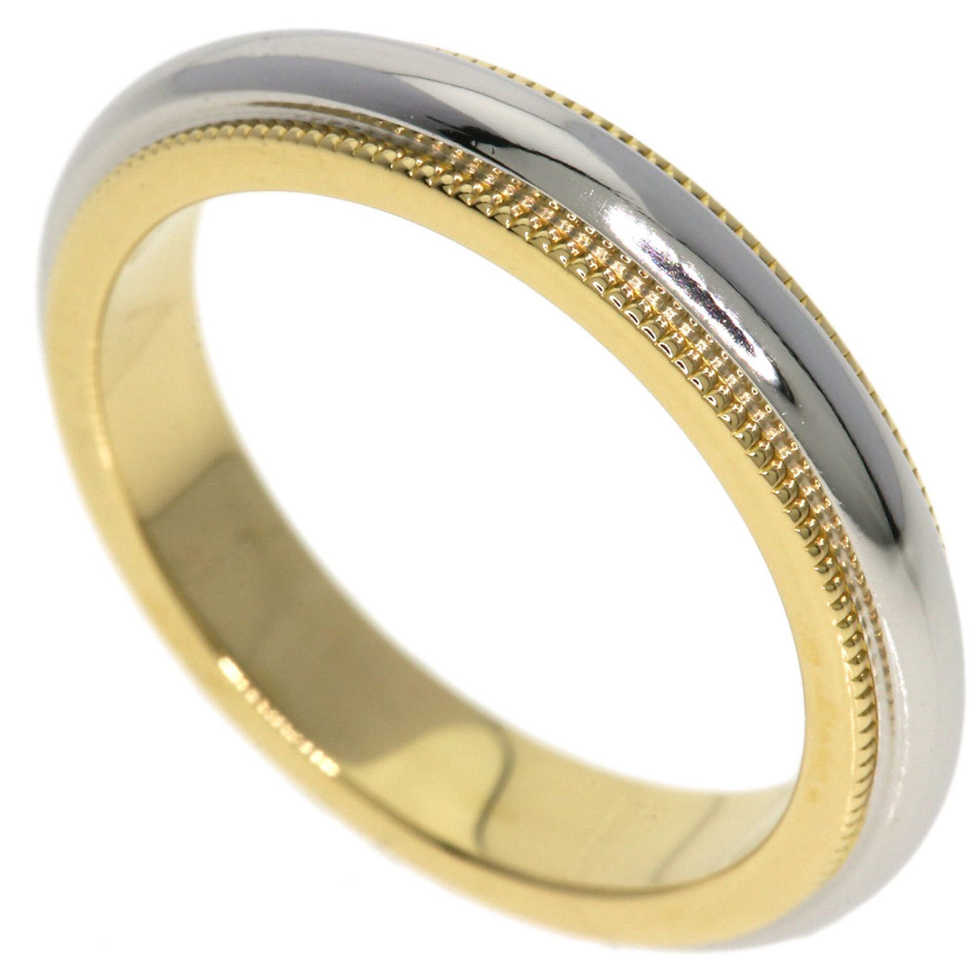 Tiffany Yellow Gold (18K) Platinum 950 Band Ring (Pre-Owned)